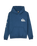 The Quiksilver Boys Boys Omni Logo Hoodie in Dark Denim