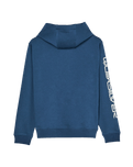 The Quiksilver Boys Boys Omni Logo Hoodie in Dark Denim