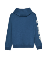 The Quiksilver Boys Boys Omni Logo Hoodie in Dark Denim