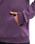 The Quiksilver Boys Boys Omni Logo Hoodie in Grape Jam