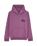 The Quiksilver Boys Boys Omni Logo Hoodie in Grape Jam