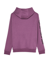 The Quiksilver Boys Boys Omni Logo Hoodie in Grape Jam