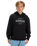 The Quiksilver Boys Boys Graphic Hoodie in Black