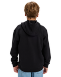 The Quiksilver Boys Boys Graphic Hoodie in Black