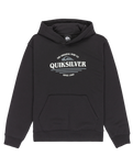 The Quiksilver Boys Boys Graphic Hoodie in Black