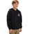 Boys Graphic Zip Hoodie in Black