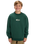 The Quiksilver Boys Boys Salt Water Graphic Sweatshirt in Trekking Green