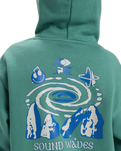 Boys Salt Water Graphic Hoodie in Deep Sea