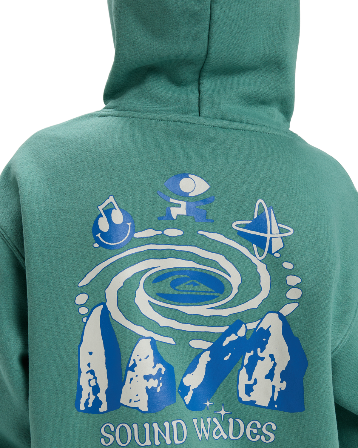 Boys Salt Water Graphic Hoodie in Deep Sea