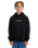 Boys Salt Water Graphic Hoodie in Black