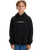 Boys Salt Water Graphic Hoodie in Black