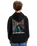 Boys Salt Water Graphic Hoodie in Black