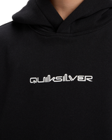 Boys Salt Water Graphic Hoodie in Black