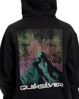 Boys Salt Water Graphic Hoodie in Black