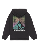 Boys Salt Water Graphic Hoodie in Black