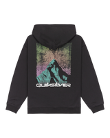 Boys Salt Water Graphic Hoodie in Black