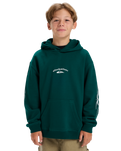 Boys Stretch Tribal Hoodie in Botanical Garden
