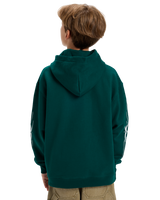 Boys Stretch Tribal Hoodie in Botanical Garden