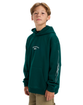 Boys Stretch Tribal Hoodie in Botanical Garden