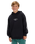 The Quiksilver Boys Boys Stretch Tribal Hoodie in Black