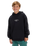 The Quiksilver Boys Boys Stretch Tribal Hoodie in Black