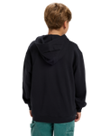 The Quiksilver Boys Boys Stretch Tribal Hoodie in Black