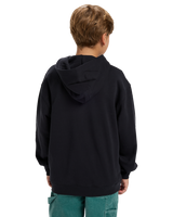 The Quiksilver Boys Boys Stretch Tribal Hoodie in Black