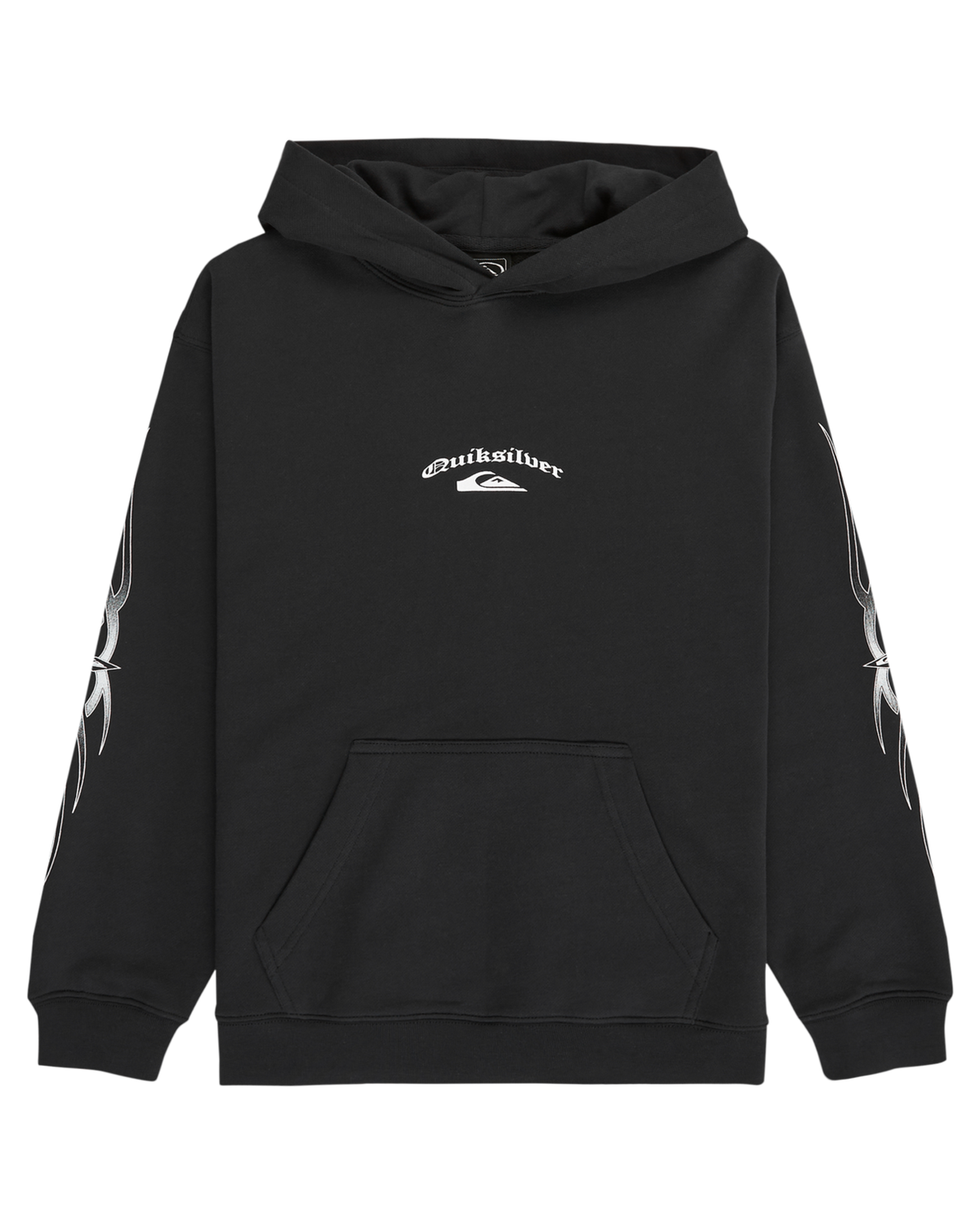 The Quiksilver Boys Boys Stretch Tribal Hoodie in Black