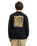 The Quiksilver Boys Boys Graphic Sweatshirt in Black