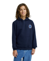 The Quiksilver Boys Boys Graphic Hoodie in Dark Navy