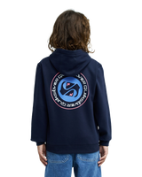 The Quiksilver Boys Boys Graphic Hoodie in Dark Navy