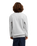 The Quiksilver Boys Boys Graphic Sweatshirt in Light Grey Heather