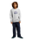 The Quiksilver Boys Boys Graphic Sweatshirt in Light Grey Heather