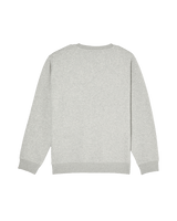 The Quiksilver Boys Boys Graphic Sweatshirt in Light Grey Heather