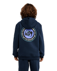 The Quiksilver Boys Boys Graphic Hoodie in Dark Navy