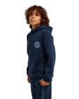 The Quiksilver Boys Boys Graphic Hoodie in Dark Navy