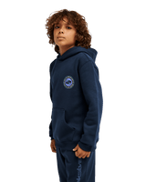 The Quiksilver Boys Boys Graphic Hoodie in Dark Navy