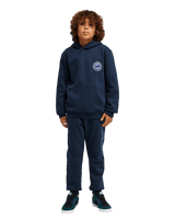 The Quiksilver Boys Boys Graphic Hoodie in Dark Navy