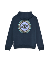 The Quiksilver Boys Boys Graphic Hoodie in Dark Navy