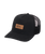 The Quiksilver Boys Boys Decades Cotton H Trucker Cap in Black