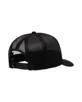 The Quiksilver Boys Boys Decades Cotton H Trucker Cap in Black