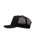 The Quiksilver Boys Boys Decades Cotton H Trucker Cap in Black