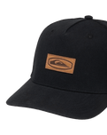 The Quiksilver Boys Boys Decades Cotton H Trucker Cap in Black