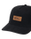 The Quiksilver Boys Boys Decades Cotton H Trucker Cap in Black