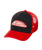 The Quiksilver Boys Boys Decades H Trucker Cap in Salsa