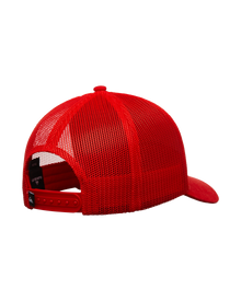 The Quiksilver Boys Boys Decades H Trucker Cap in Salsa