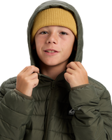 The Quiksilver Boys Boys Scaly Jacket in Grape Leaf