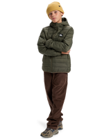 The Quiksilver Boys Boys Scaly Jacket in Grape Leaf