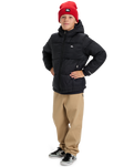 Boys Cold Days Jacket in Black