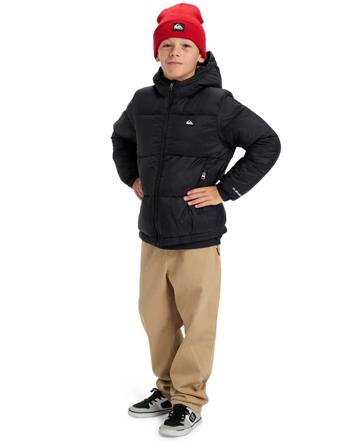 Boys Cold Days Jacket in Black